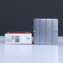 MILANO | 10A 4 Gang 1 Way Switch Sl Ps | 210100300363