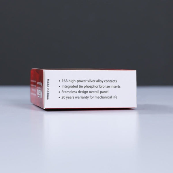 MILANO | 10A 4 Gang 1 Way Switch Sl Ps | 210100300363