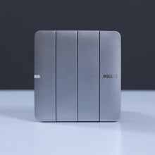 MILANO | 10A 4 Gang 2 Way Switch Sl Ps | 210100300364