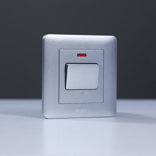 MILANO | 20A Dp Switch With Neon Sl Ps | 210100300367