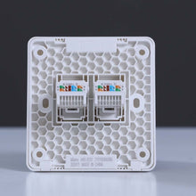 MILANO | Dual Computer Outlet Cat6 Wh Ps | 210100300383