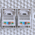 MILANO | Dual Computer Outlet Cat6 Wh Ps | 210100300383