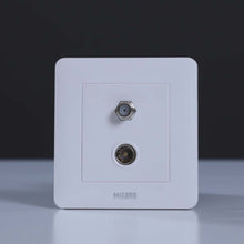 MILANO | Tv & Satellite Outlet Wh Ps | 210100300386