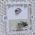 MILANO | Tv & Satellite Outlet Wh Ps | 210100300386