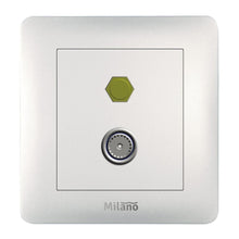 MILANO | Tv & Satellite Outlet Wh Ps | 210100300386