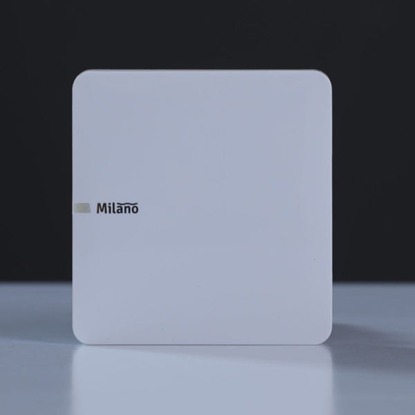 MILANO | 10A 1 Gang 1 Way Switch Wh Ps | 210100300387