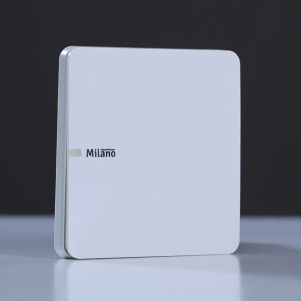 MILANO | 10A 1 Gang 2 Way Switch WH PS | 210100300388