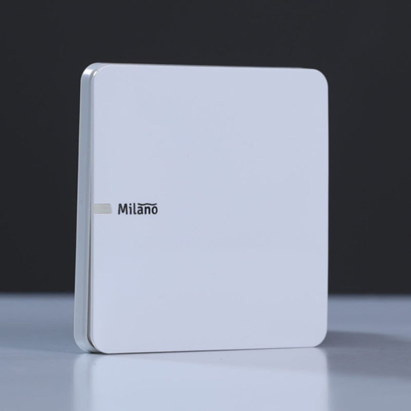 MILANO | 10A 1 Gang 2 Way Switch WH PS | 210100300388