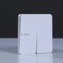 MILANO | 10A 2 Gang 1 Way Switch Wh Ps | 210100300389