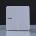 MILANO | 10A 2 Gang 2 Way Switch Wh Ps | 210100300390