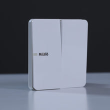MILANO | 10A 2 Gang 2 Way Switch Wh Ps | 210100300390