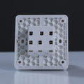 MILANO | 10A 2 Gang 2 Way Switch Wh Ps | 210100300390