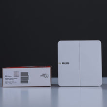 MILANO | 10A 2 Gang 2 Way Switch Wh Ps | 210100300390