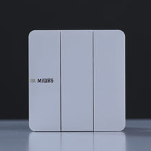 MILANO | 10A 3 Gang 1 Way Switch Wh Ps | 210100300391