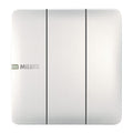 MILANO | 10A 3 Gang 2 Way Switch Wh Ps | 210100300392