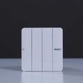MILANO | 10A 4 Gang 1 Way Switch Wh Ps | 210100300393