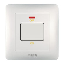 MILANO | 20A Dp Switch With Neon Wh Ps | 210100300397