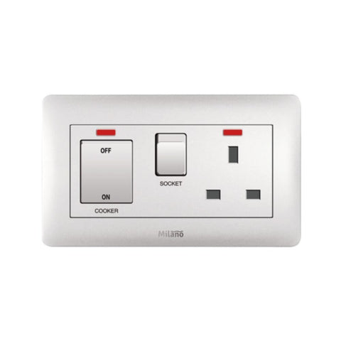 MILANO | 45A Cooker Control Unit Wh Ps | 210100300399