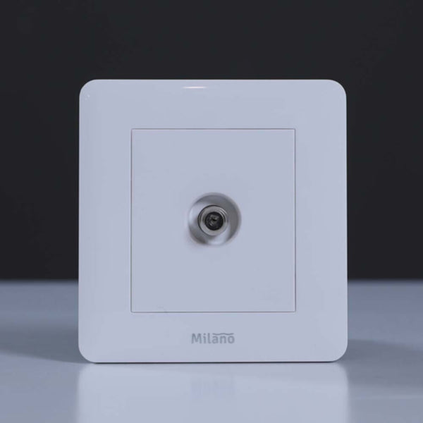 MILANO | Satellite Outlet Wh Ps | 210100300405
