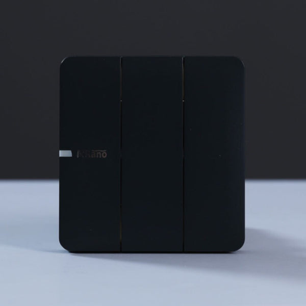 MILANO | 10A 3 Gang 1 Way SwitchMblk Ps | 210100300452