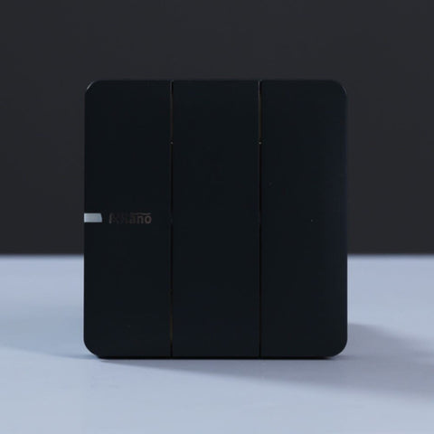 MILANO | 10A 3 Gang 1 Way SwitchMblk Ps | 210100300452