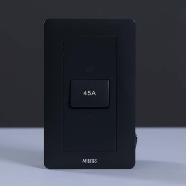 MILANO | 45A Dp Switch 6X3Mblk Ps | 210100300461