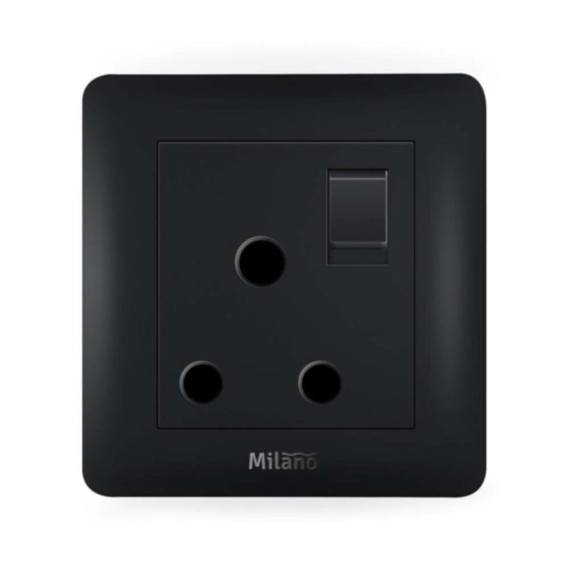 MILANO | 15A Switched SocketMblk Ps | 210100300468