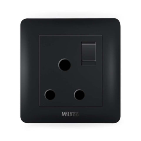MILANO | 15A Switched SocketMblk Ps | 210100300468