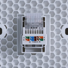 MILANO | Computer Socket(Cat-6)Mblk Ps | 210100300475