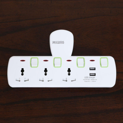 MILANO | 3W 2Usb Plug | 210100500203