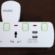 MILANO | 3W 2Usb Plug | 210100500203
