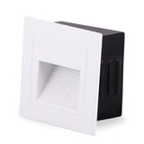 MILANO | Led Concealed Step Light Box Type 3W White | 210304100001