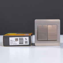 MILANO | 16A 2Gang 2Way Gd | 210800100021