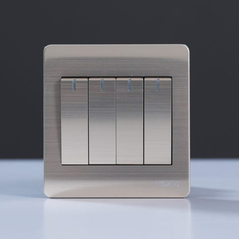 MILANO | 10A 4 Gang 2 Way Switch Gd | 210800100025