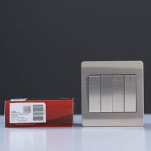 MILANO | 10A 4 Gang 2 Way Switch Gd | 210800100025