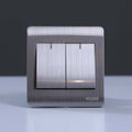MILANO | 16A 2 Gang 2Way Switch Sl | 210800100029