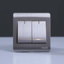 MILANO | 16A 2 Gang 2Way Switch Sl | 210800100029