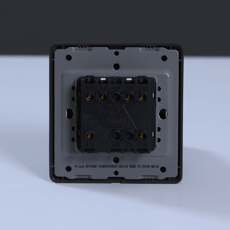 MILANO | 16A 2 Gang 2Way Switch Sl | 210800100029