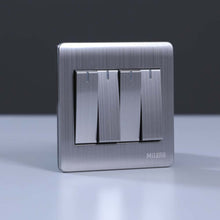 MILANO | 10A 4 Gang 2 Way Switch Sl | 210800100033