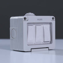 MILANO | Water-Proof 3Gang 2Way Switch Ip55 Cl3032 | 210800100036