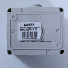 MILANO | Water-Proof 3Gang 2Way Switch Ip55 Cl3032 | 210800100036
