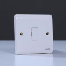 MILANO | 3A Unswitched Fuse Connection Unit White | 210800100039