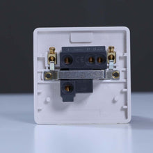 MILANO | 3A Unswitched Fuse Connection Unit White | 210800100039