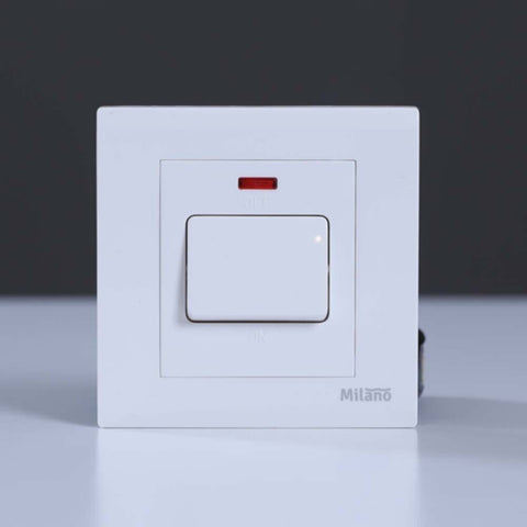 MILANO | 20A Dp With Neon -White | 210800300004