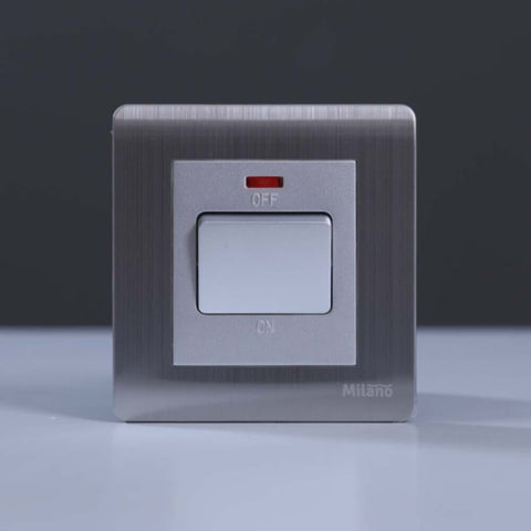 MILANO | 20A Dp Switch With Neon Sl | 210800300008