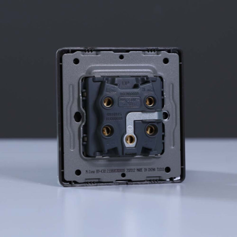 MILANO | 20A Dp Switch With Neon Sl | 210800300008