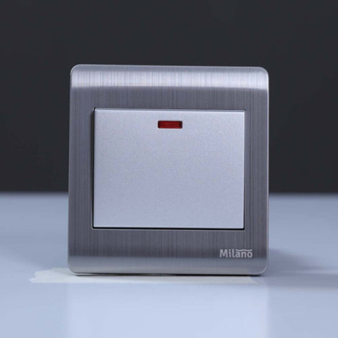 MILANO | 45A Dp Switch With Neon Sl | 210800300009