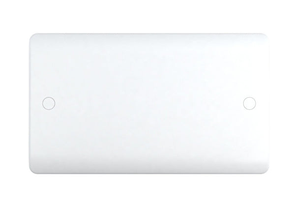 MILANO | Double Blank Plate White | 210800500003