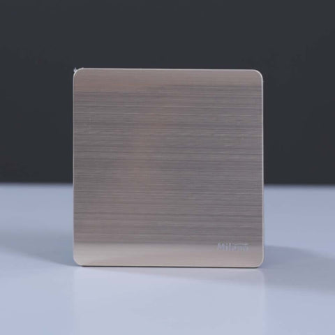 MILANO | Single Blank Plate Gd | 210800500005