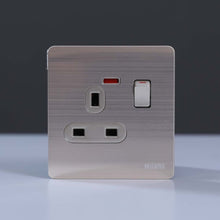 MILANO | 13A Socket With Neon Gd | 210800600007
